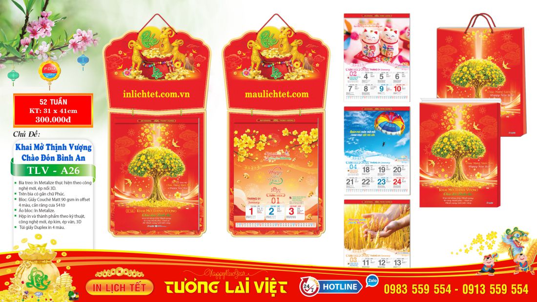 Bloc 52 tuần Con Giáp Tài Lộc