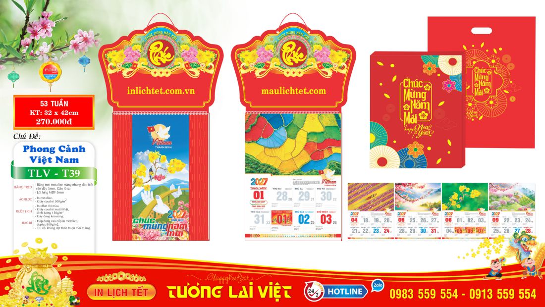Bloc 52 tuần Phong Cảnh Việt Nam