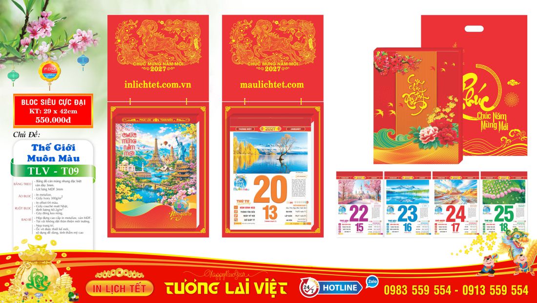 Bloc siêu cực đại Danh Lam Thắng Cảnh