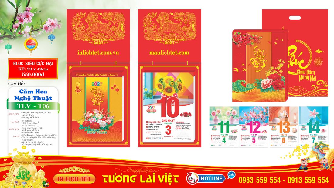 Bloc siêu cực đại Khai Xuân Khởi Lộc