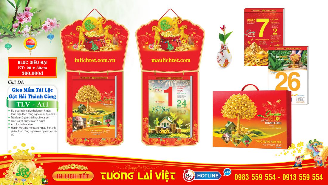 Bloc siêu đại Bìa Dán Nổi