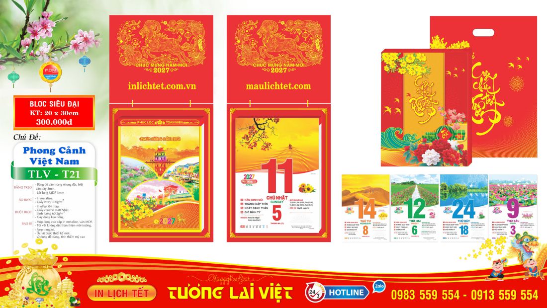 Bloc siêu đại Bìa Sơn Mài