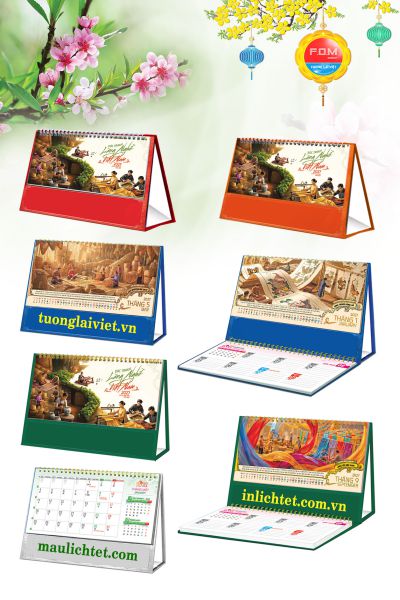 Lịch để bàn 15 tờ Công Nghệ Cuộc Sống