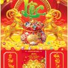 Lịch gỗ laminate Khai Xuân Khởi Lộc